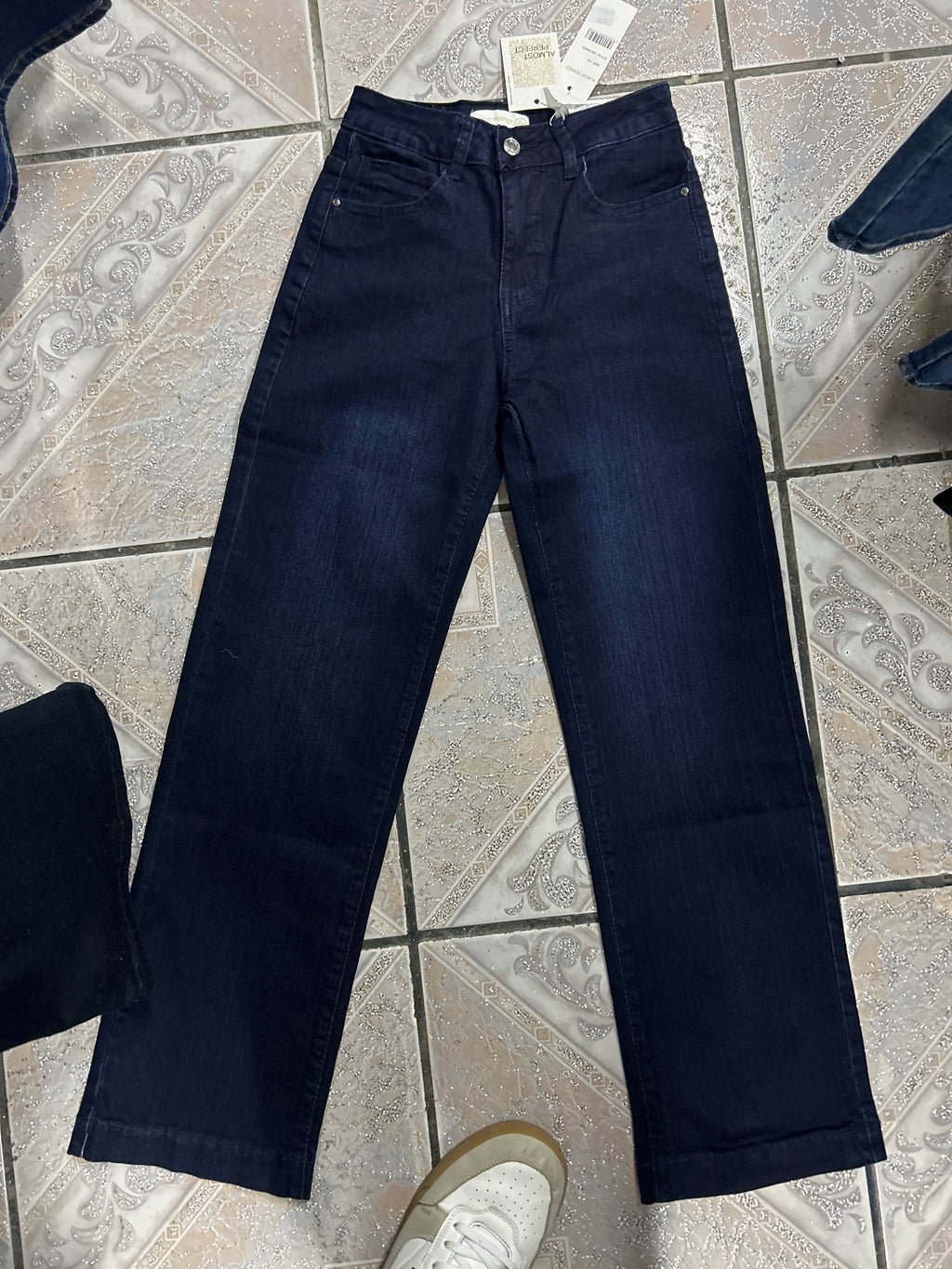 Jeans de corte recto