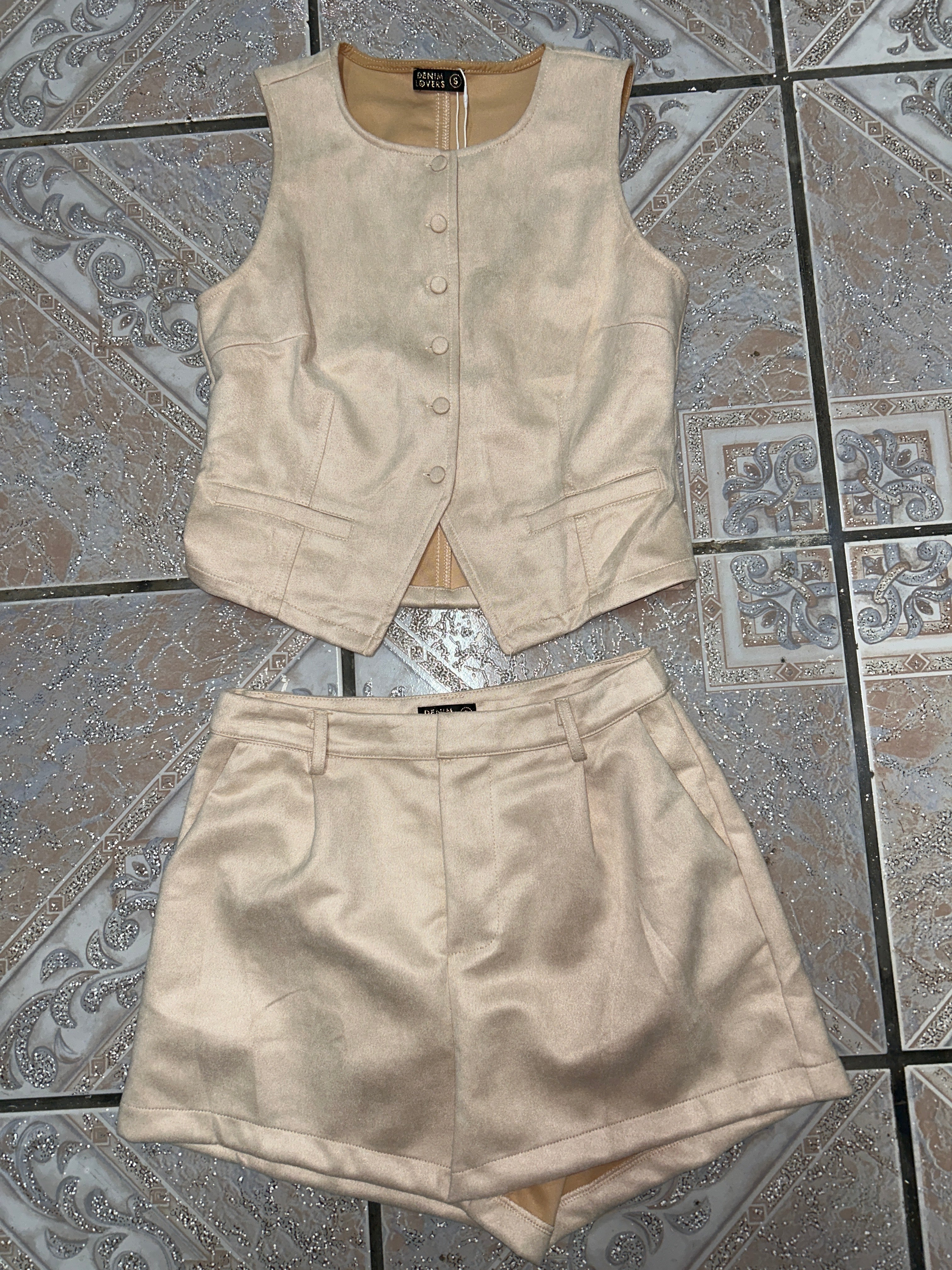 Conjunto Premium de Gamuza para Mujer