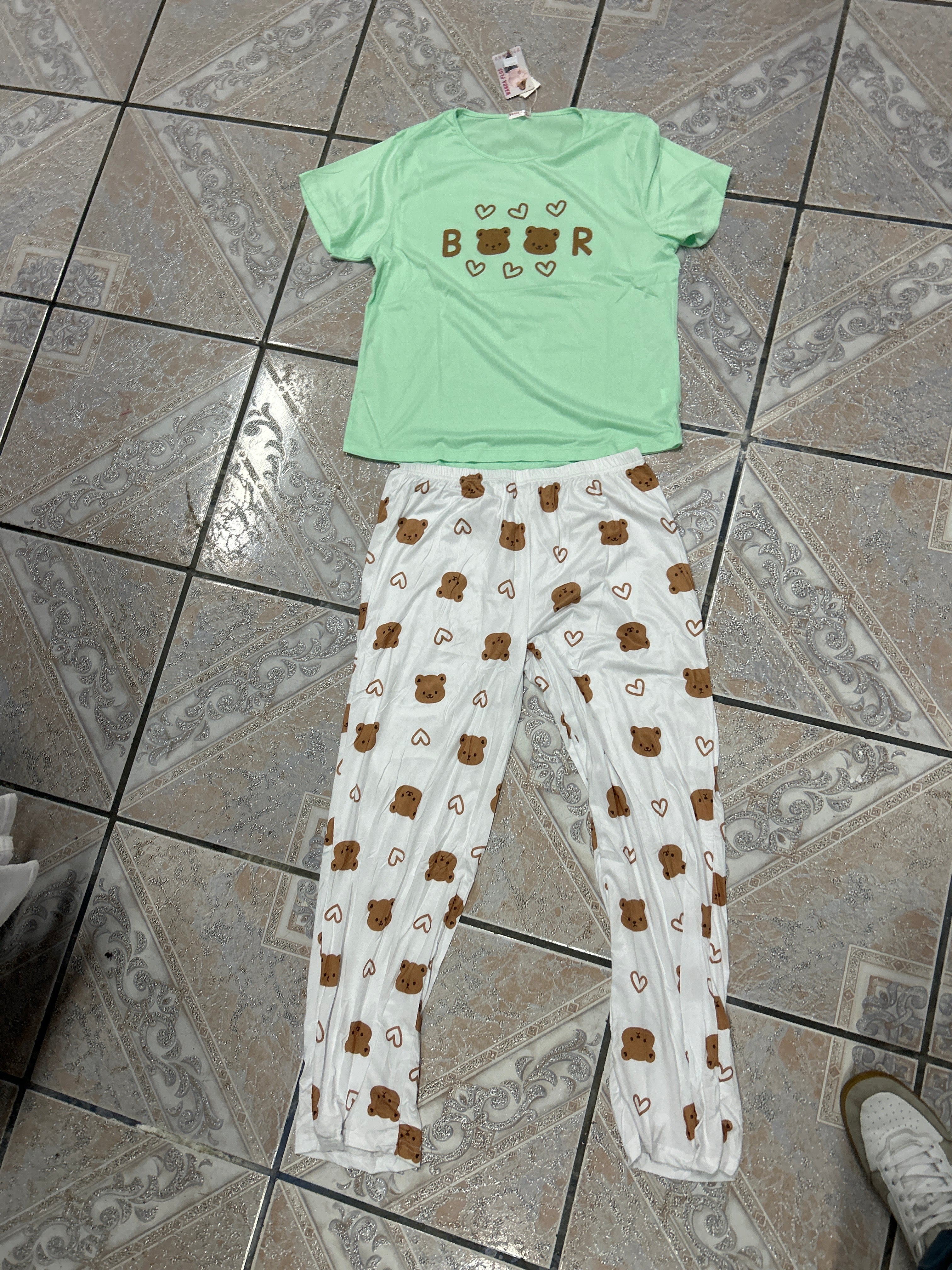 Pijama Plus Pantalón Largo