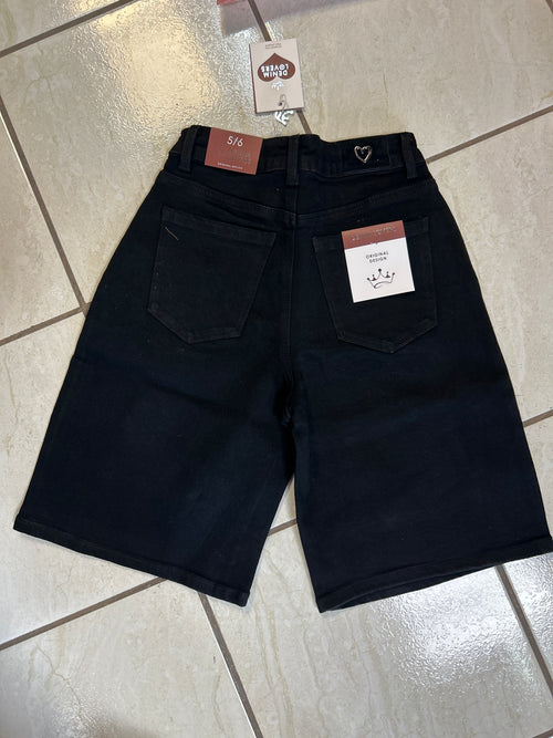 Bermudas negras de mujer