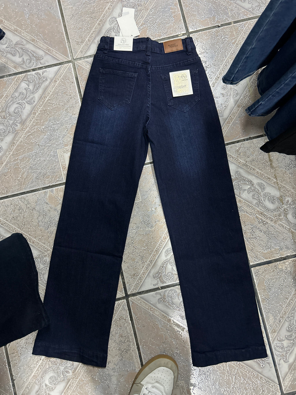 Jeans de corte recto