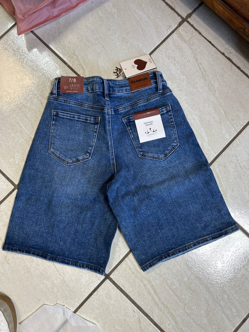 Bermudas de mezclilla para mujer