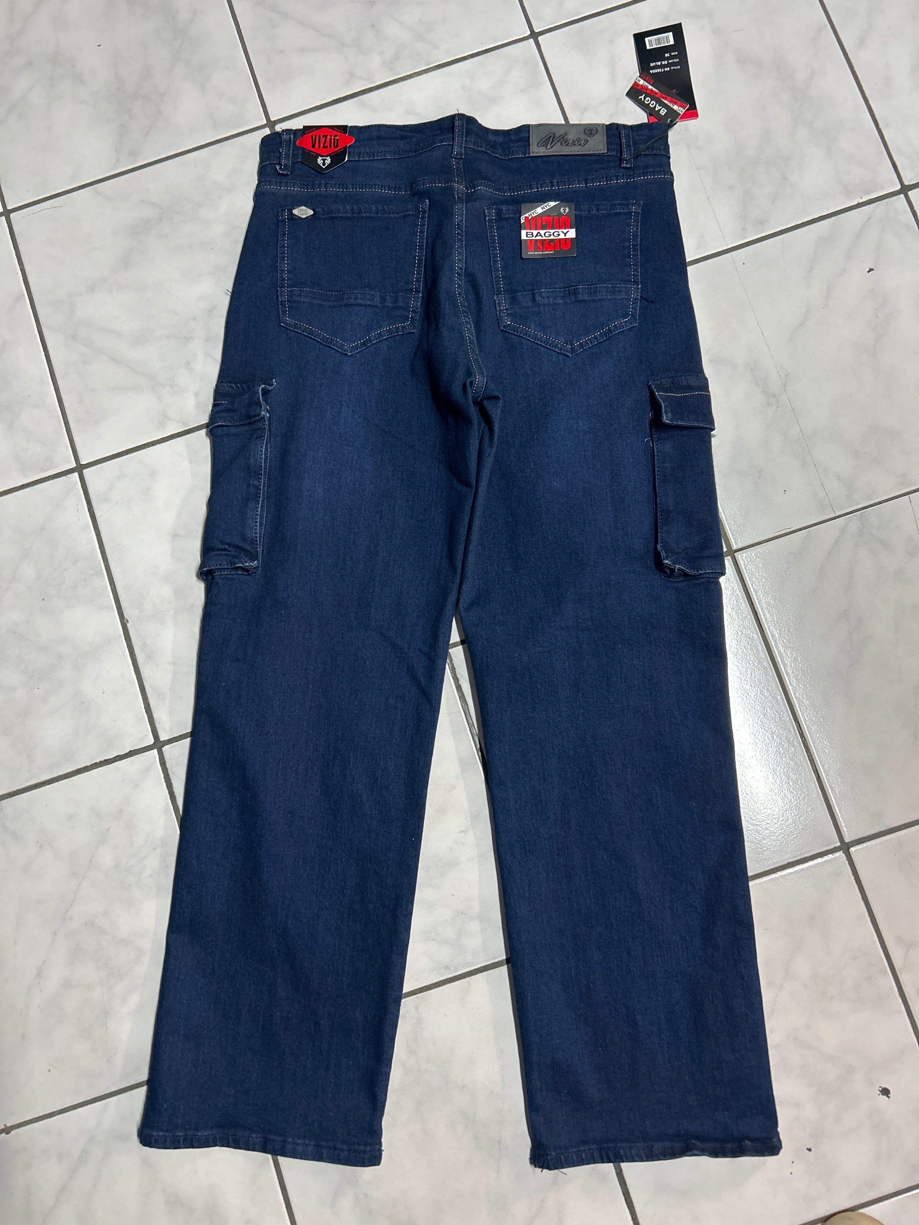 Vizio Jeans Baggy Dark Blue