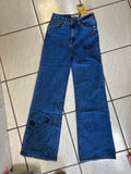 Jeans Stitch Wide Leg