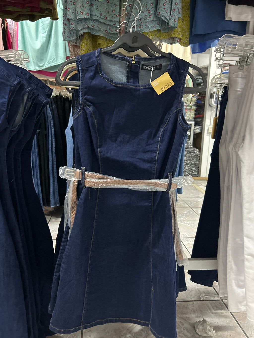 Vestido Jeans con zipper