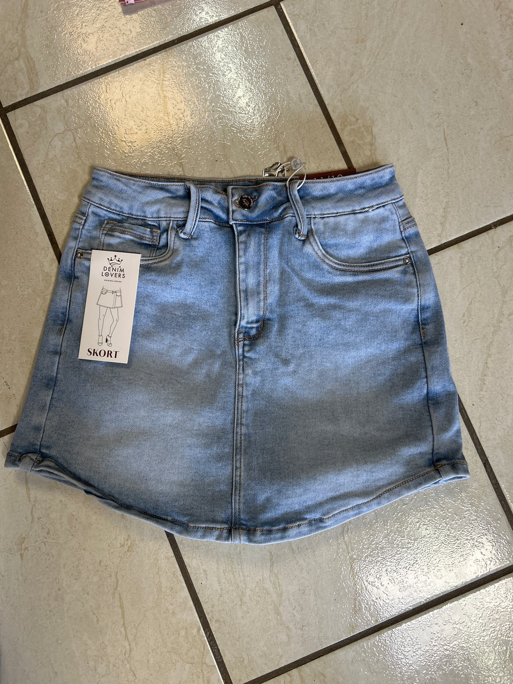 Short Enagua Denim Lovers