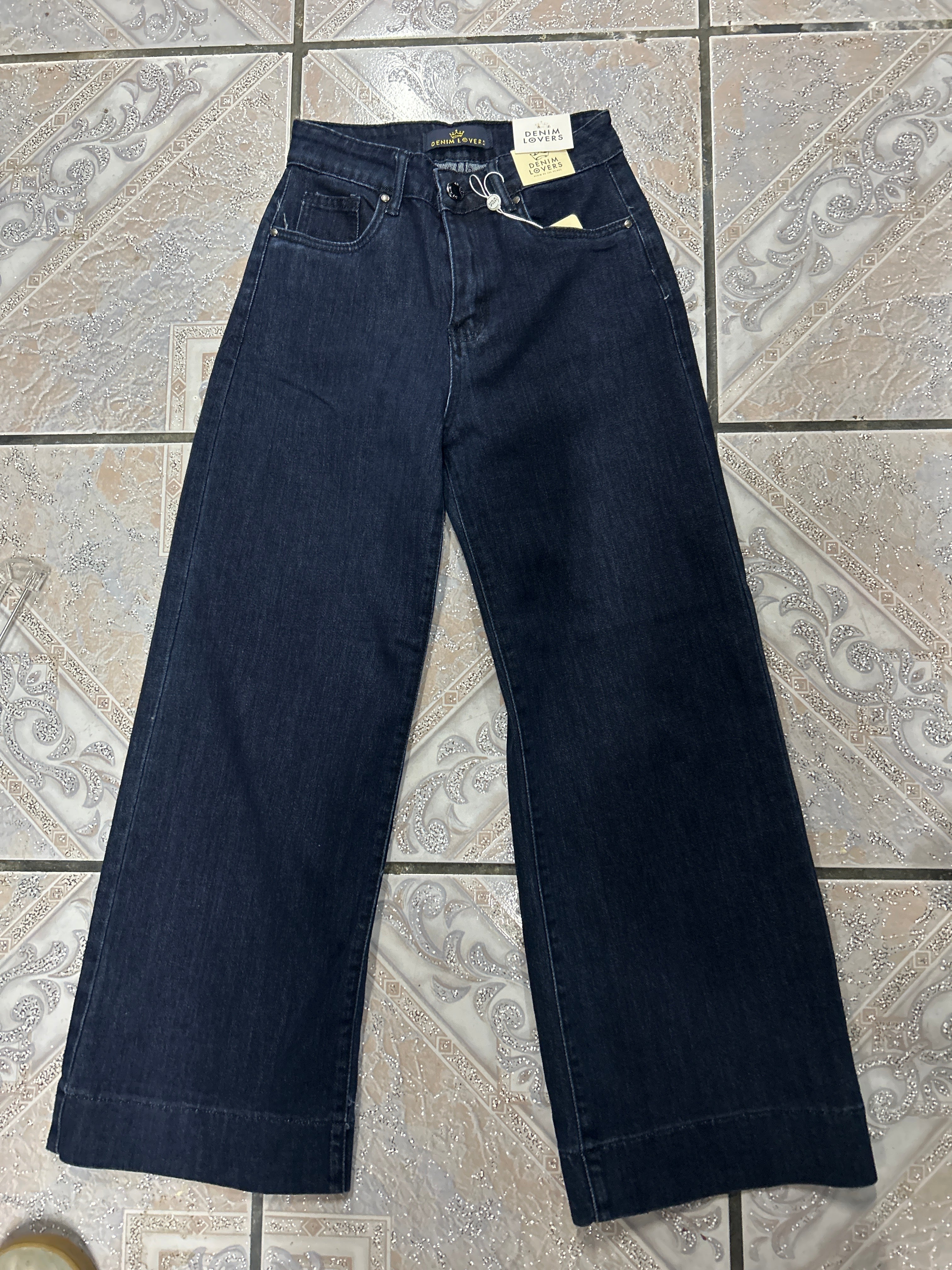 Jeans Denim Lovers Wide Leg Cropped