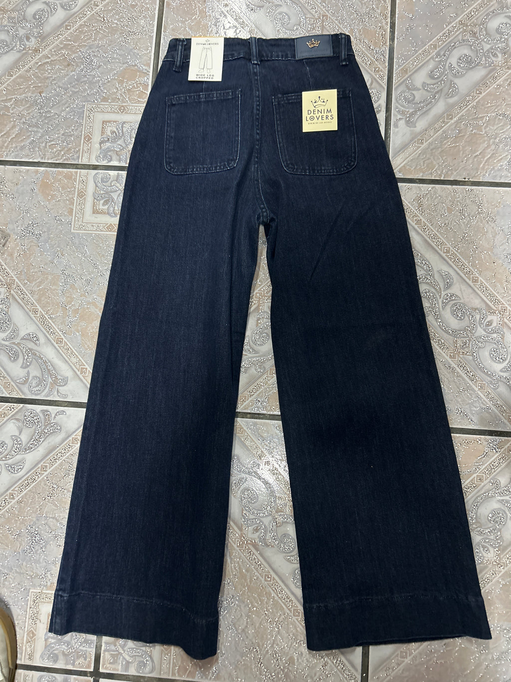 Jeans Denim Lovers Wide Leg Cropped