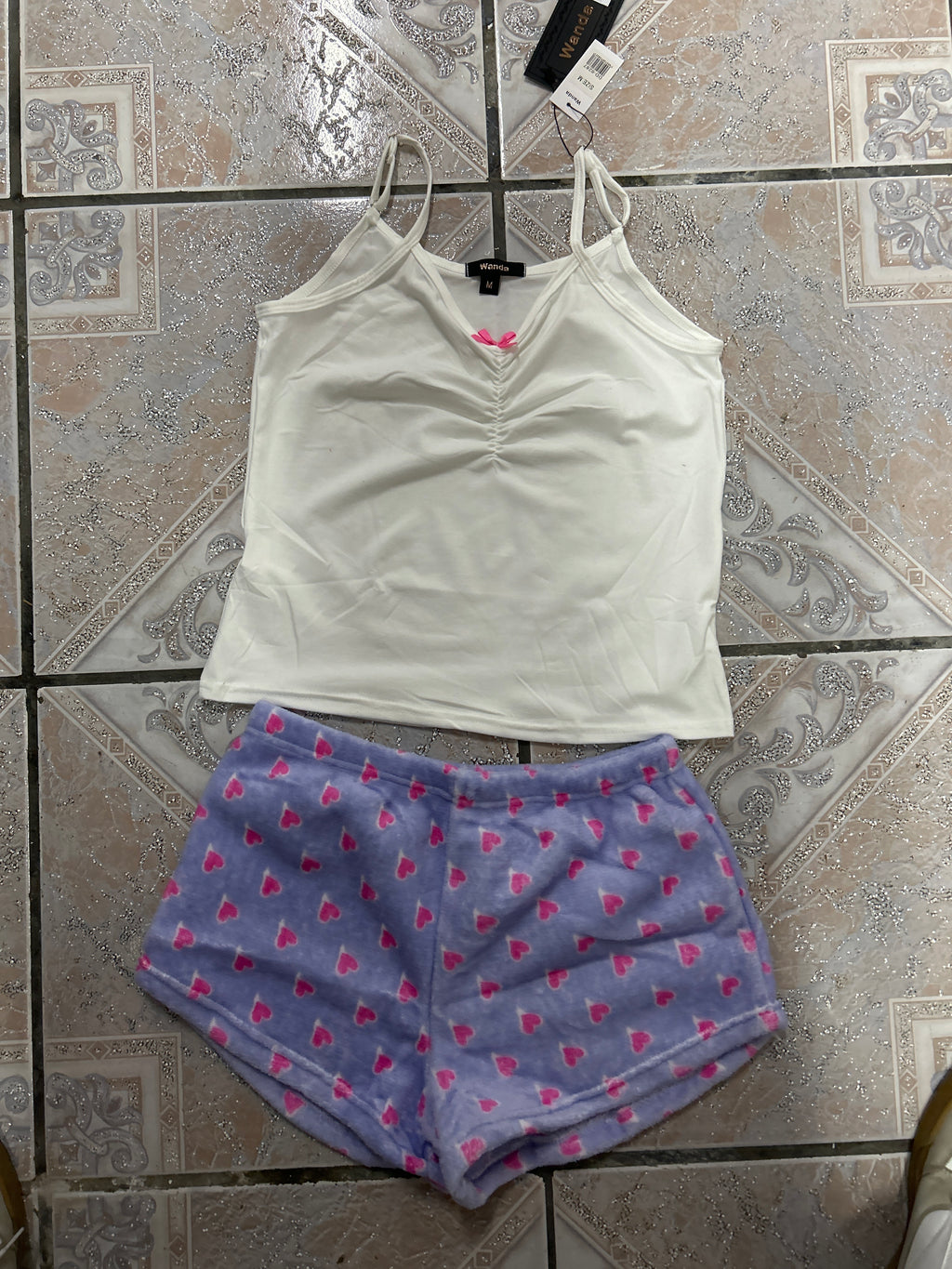 Pijama C/ Short Peluche