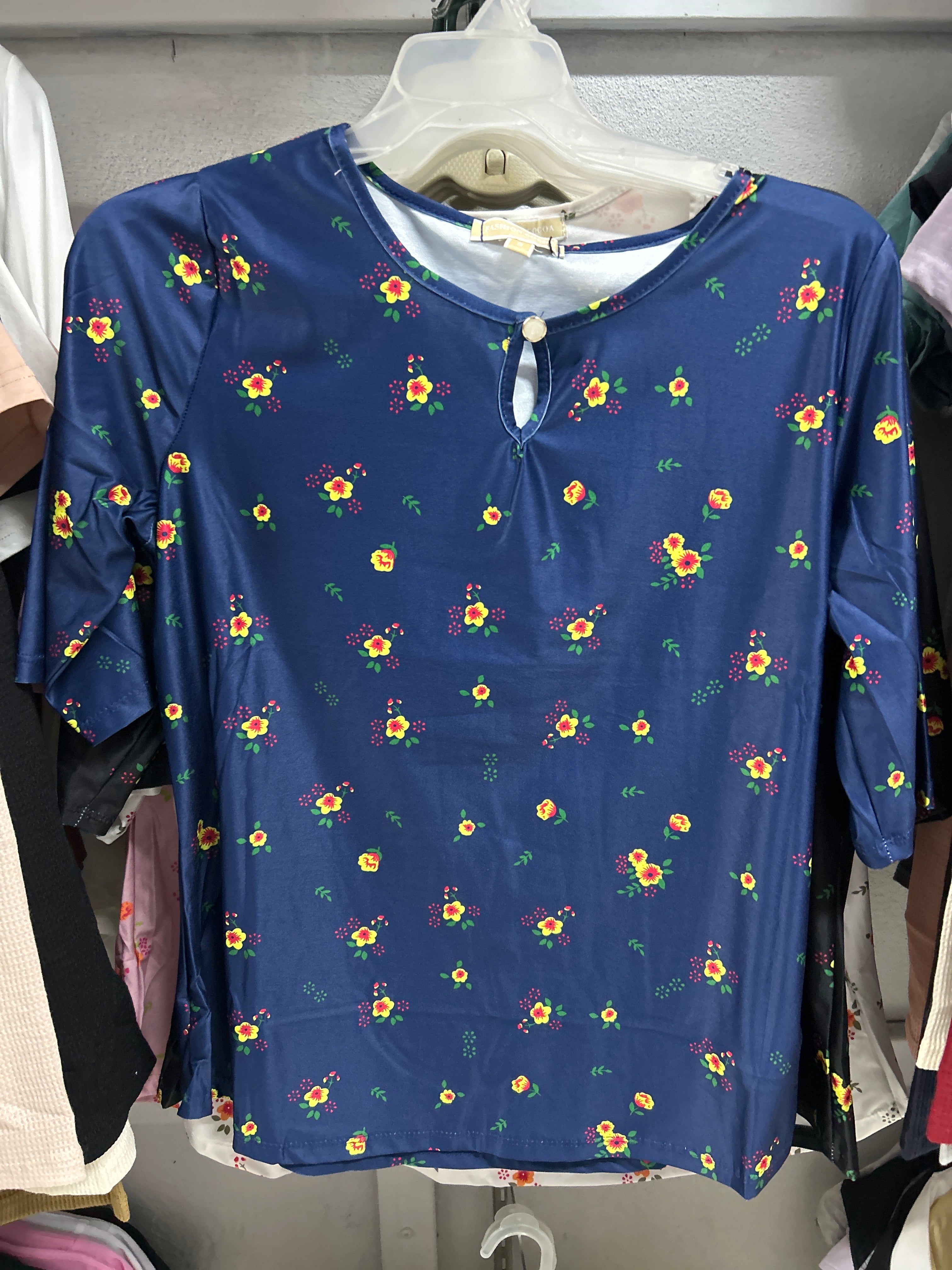 Blusa elástica de moda