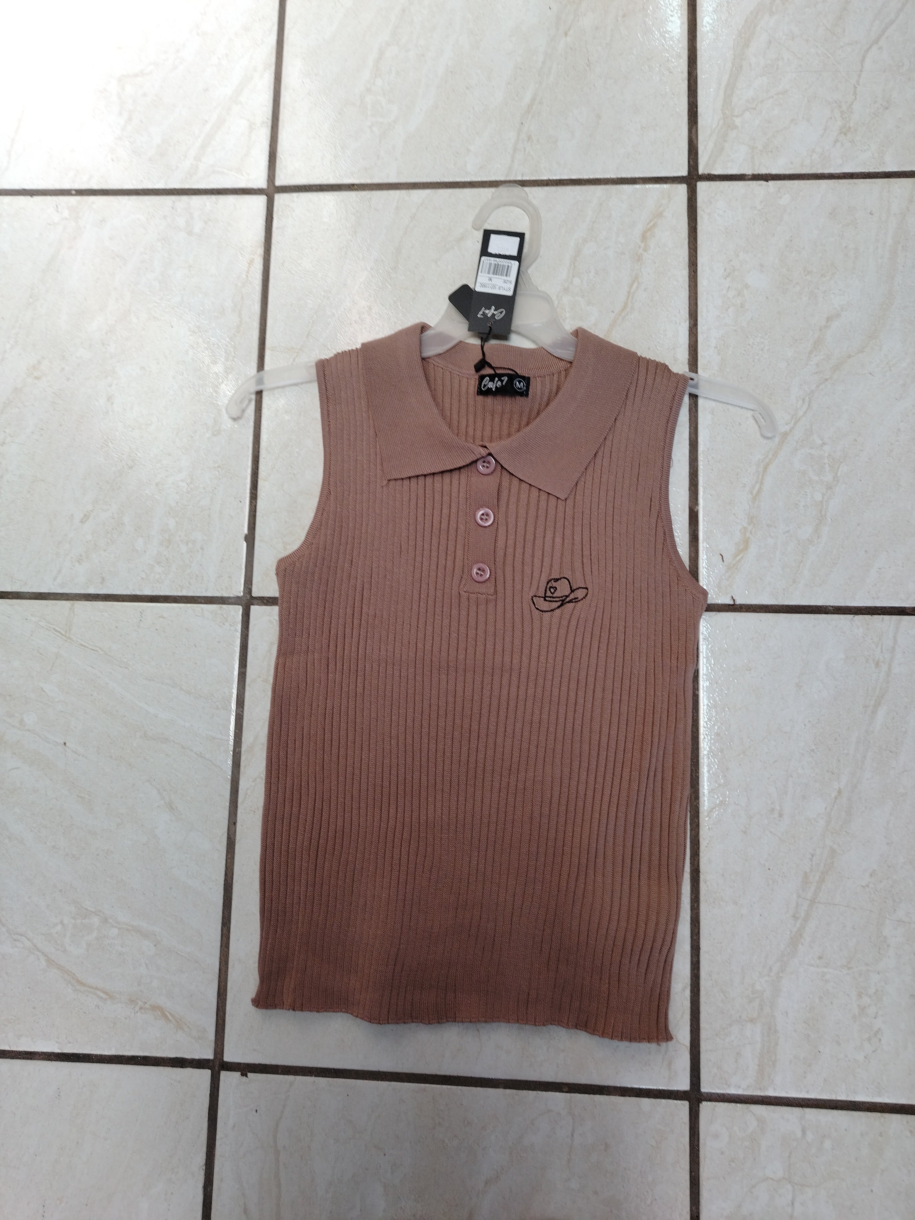 Blusa sin manga